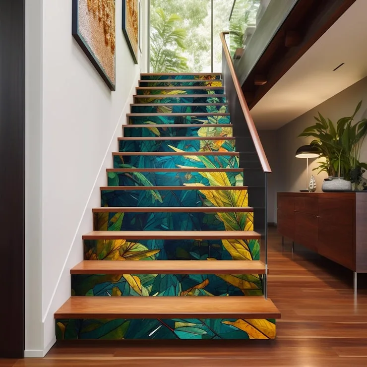 Executive stair carpet finishes