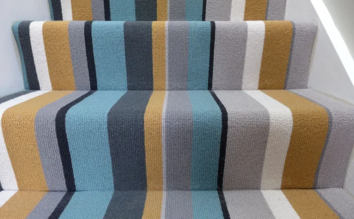 Ombre Rainbow Stair Runner Carpet