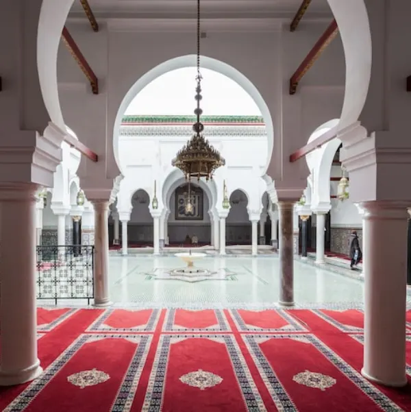 Prayer hall carpet replacement