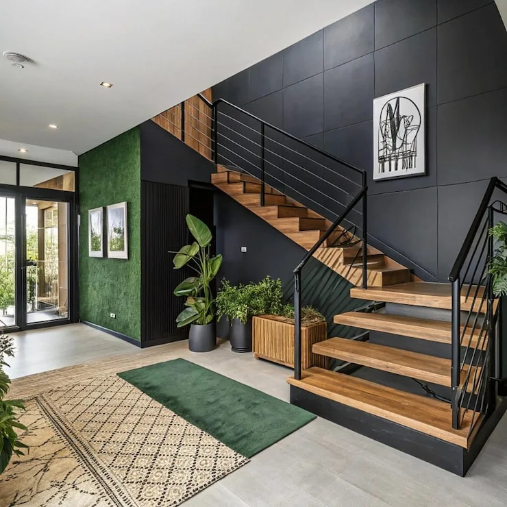 Professional stair carpet installation