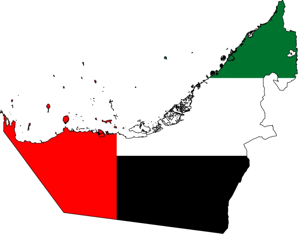 UAE Map