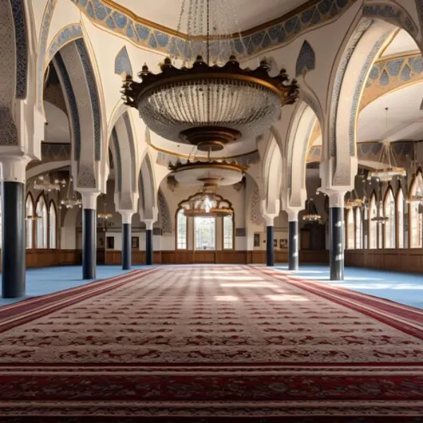 Wall-to-wall masjid carpets