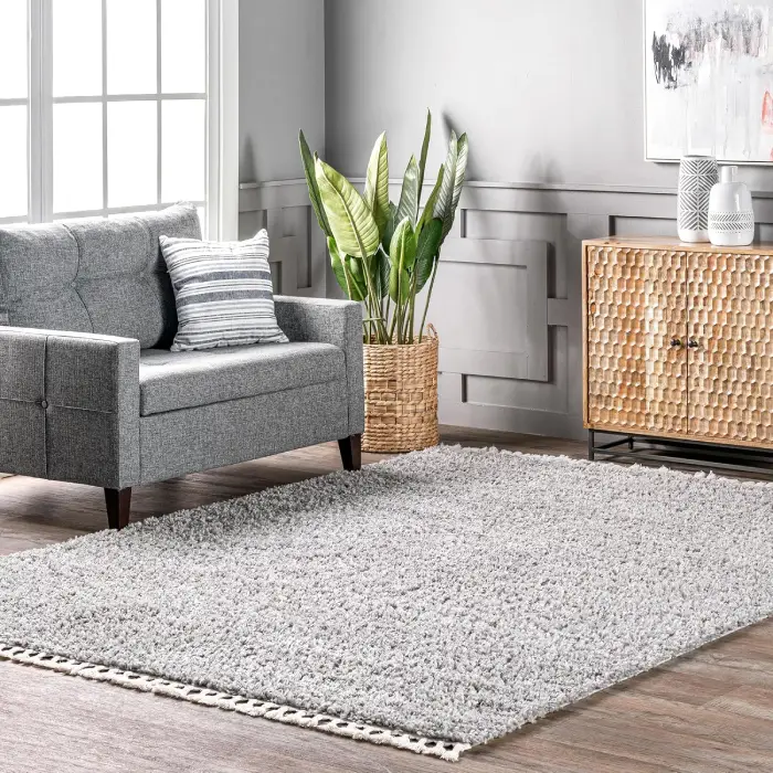 Anti-static grey office carpet