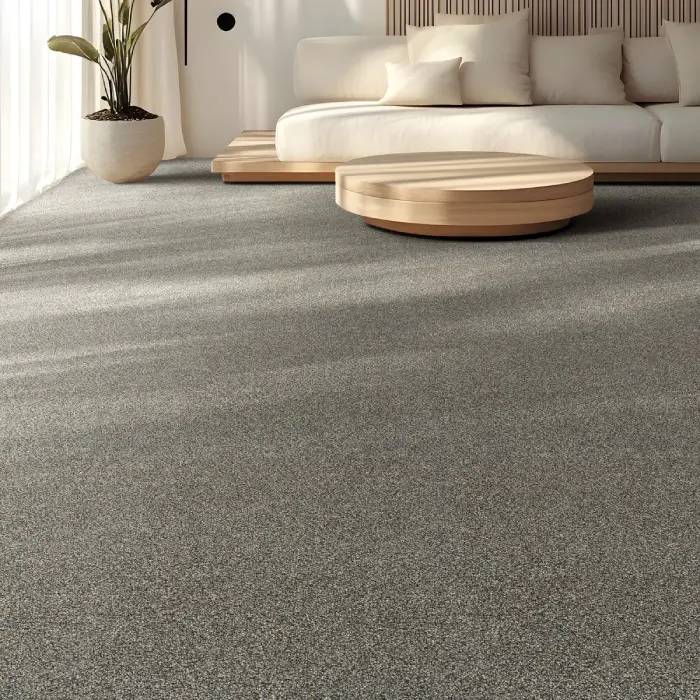 Cool slate grey carpet