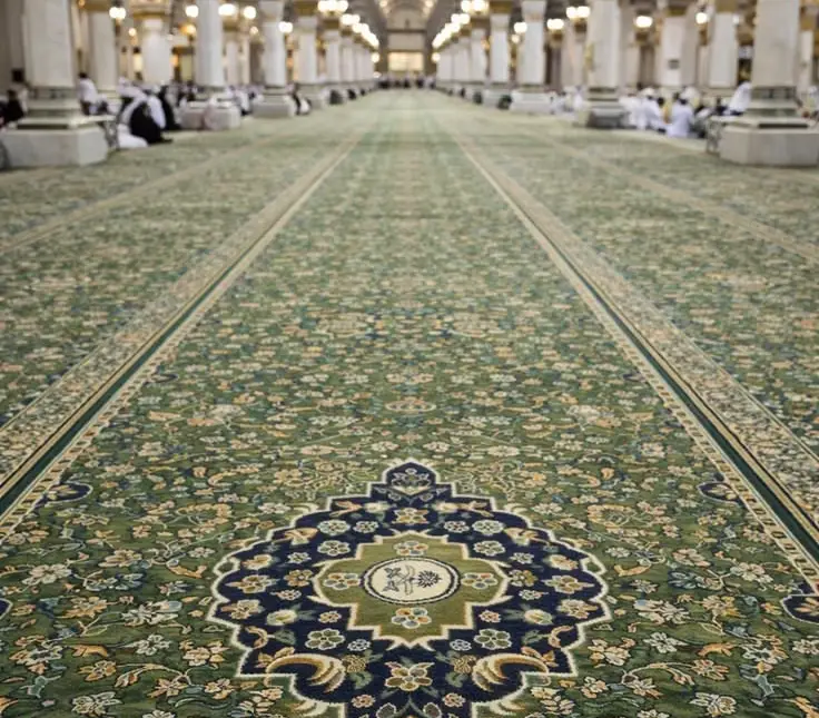 Garden” Textures mosque carpet