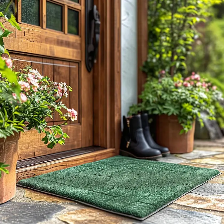 Heat-resistant outdoor rugs