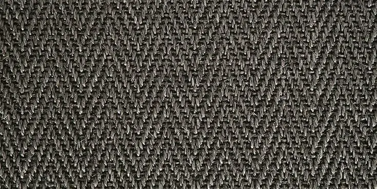 Herringbone sisal carpet