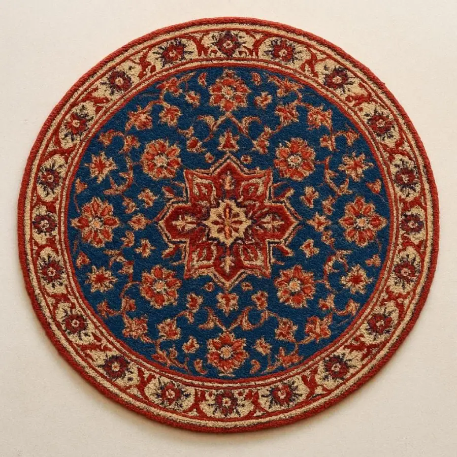 Oriental Round Carpet