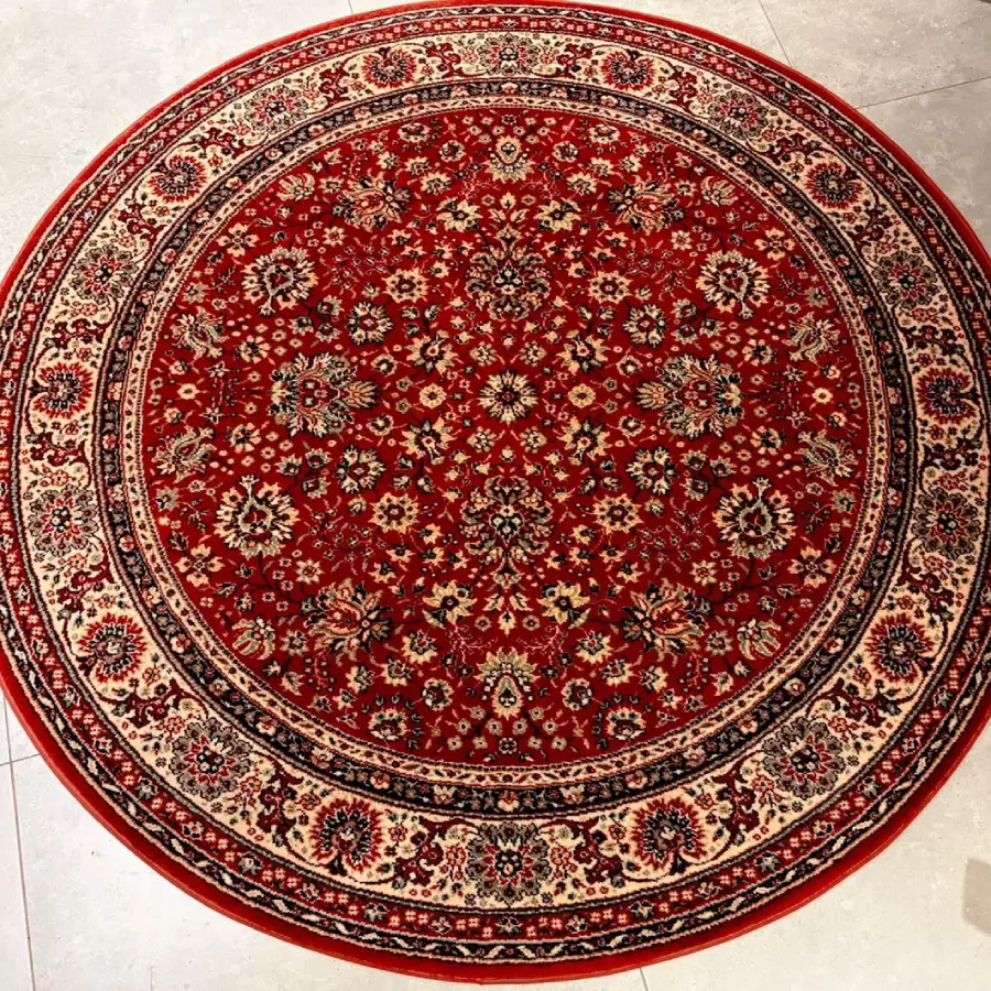 Royal Queen Red Round Carpets