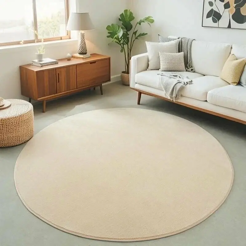 Vintage round carpet