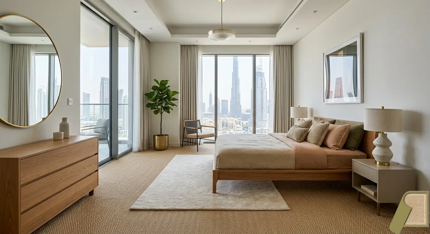 How Sisal Carpet in Bedrooms Fits Modern UAE Homes