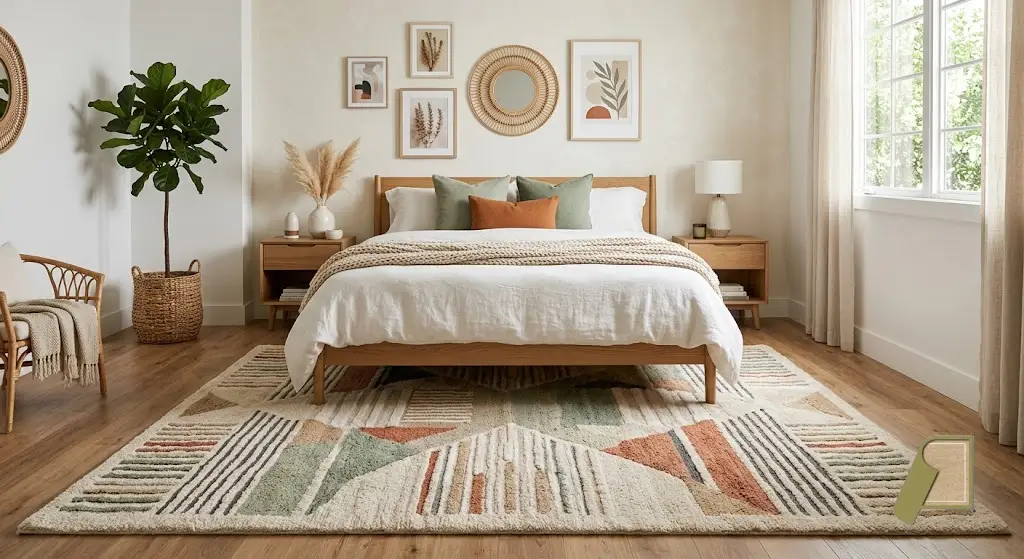 Trendy Bedroom Carpet Design