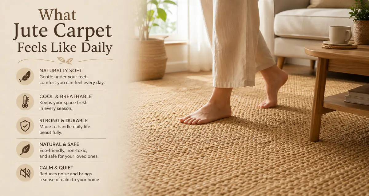 What Jute Carpet Feels Like Daily
