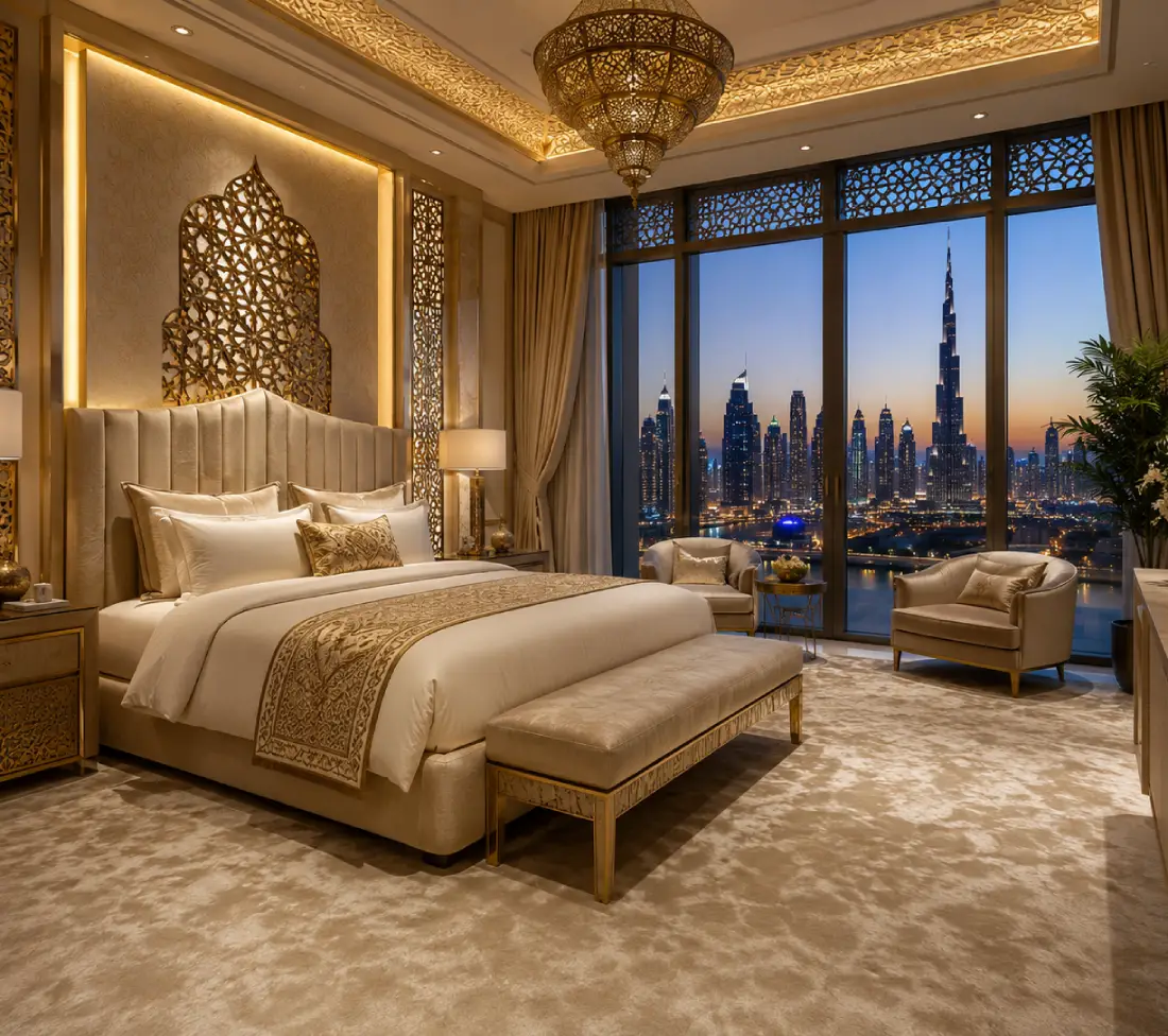 villa bedroom carpet fitting dubai