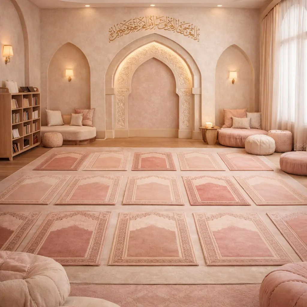 Pink Carpet for Mosque