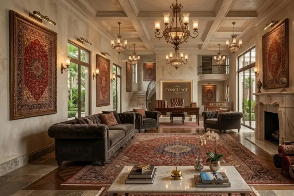 Traditional Iranian Persian carpets Dubai