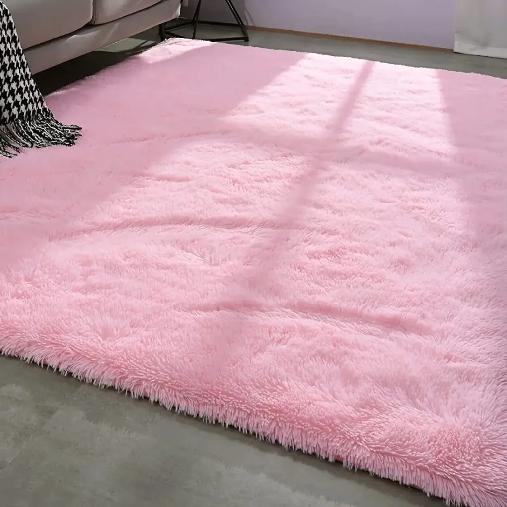 pink shade carpet