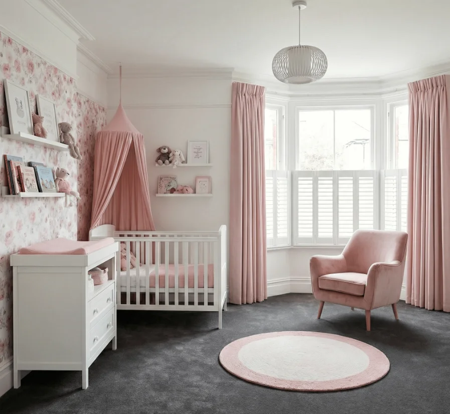 Volcano Dark Grey Bedroom Carpet Dubai